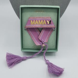 5 for $25! A New Day Purple Mama Adjustable Tassel Bracelet